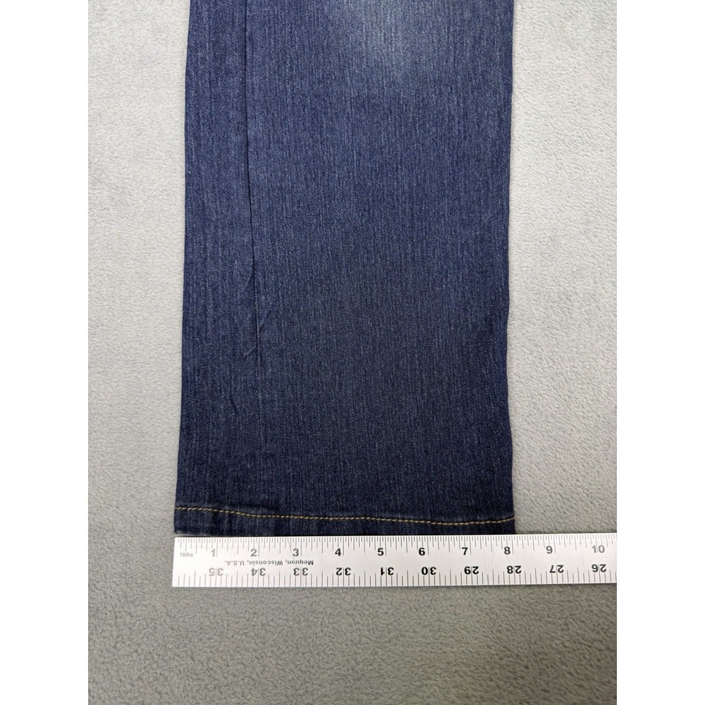 Silver Jeans Boys 16 Blue Dark Wash Zane 1214 Relaxed Straight Adjustable Waist‎ - Picture 6 of 9